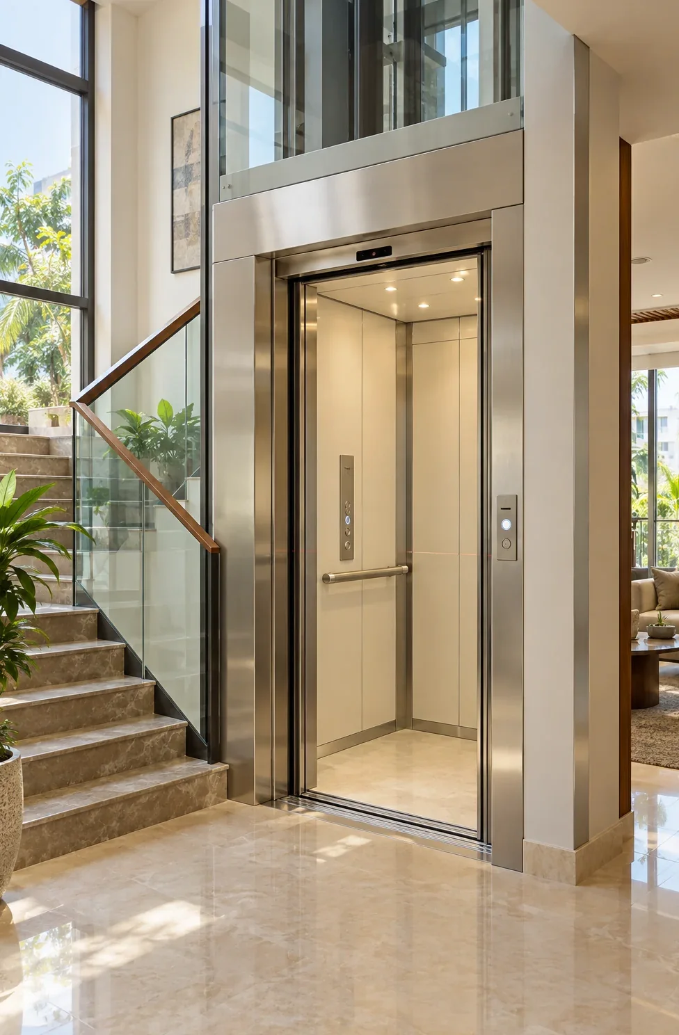 Choosing the Right Elevator for a Private Residence — BG Tatva Elevators